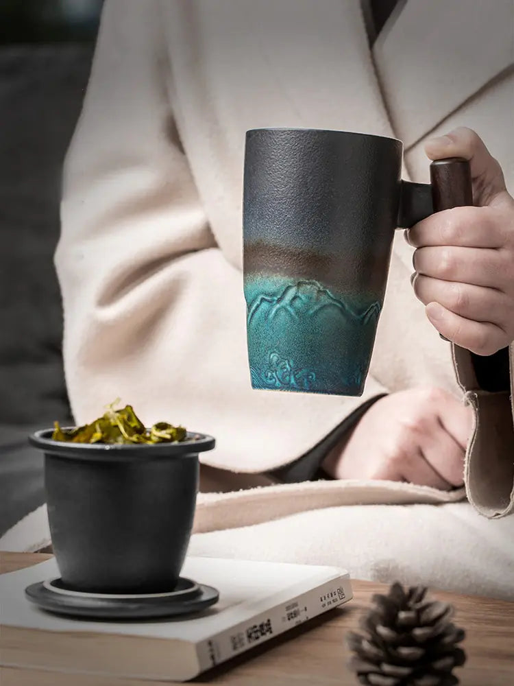 Ceramic Pottery Tea Brewer